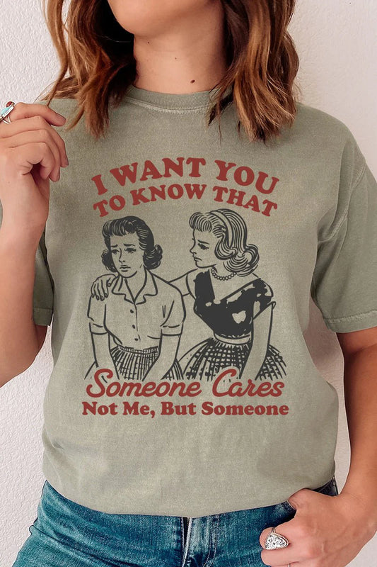 Someone Cares, But Not Me